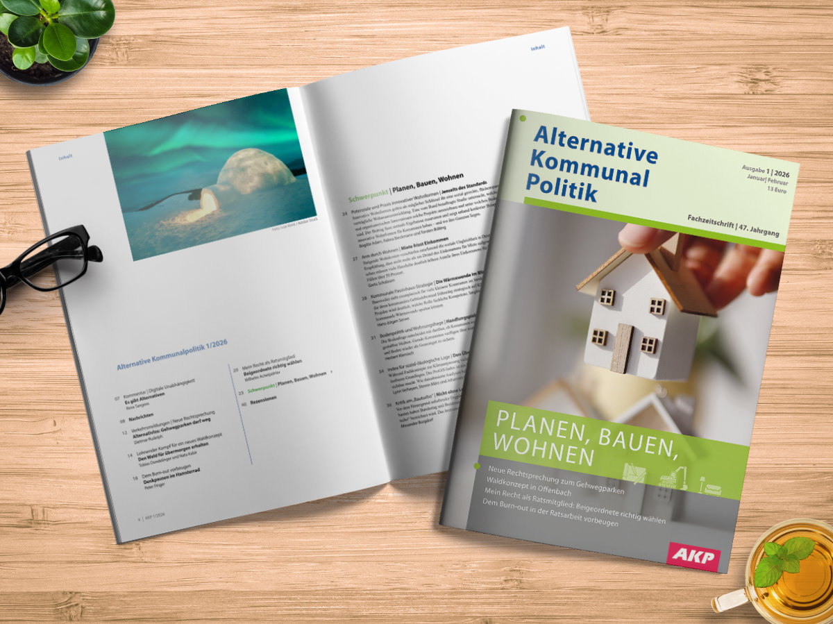 AKP 1/2026: Planen, Bauen, Wohnen
